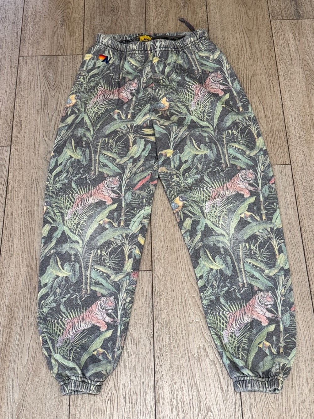 Aviator nation JUNGLE SWEATPANTS - VINTAGE CHARCOAL